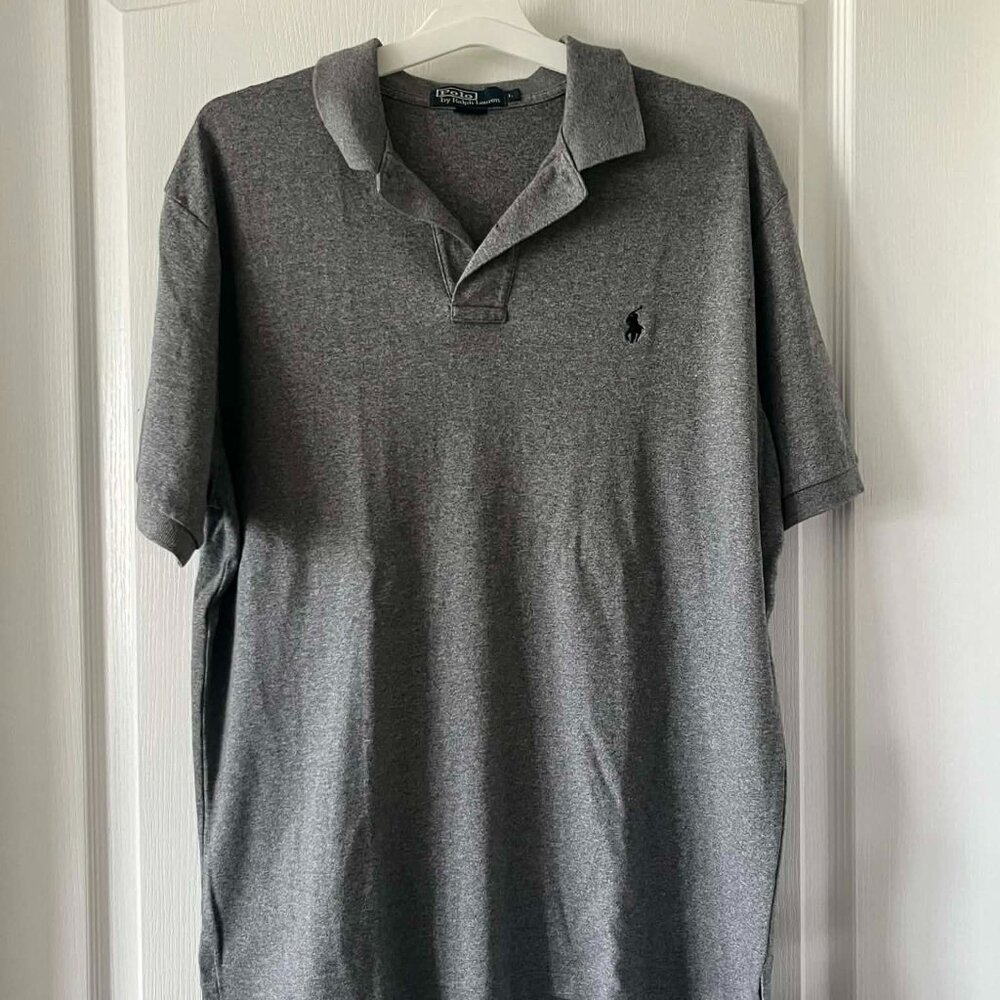 Polo by Ralph Lauren Men's Polo Shirt size Large Gray
